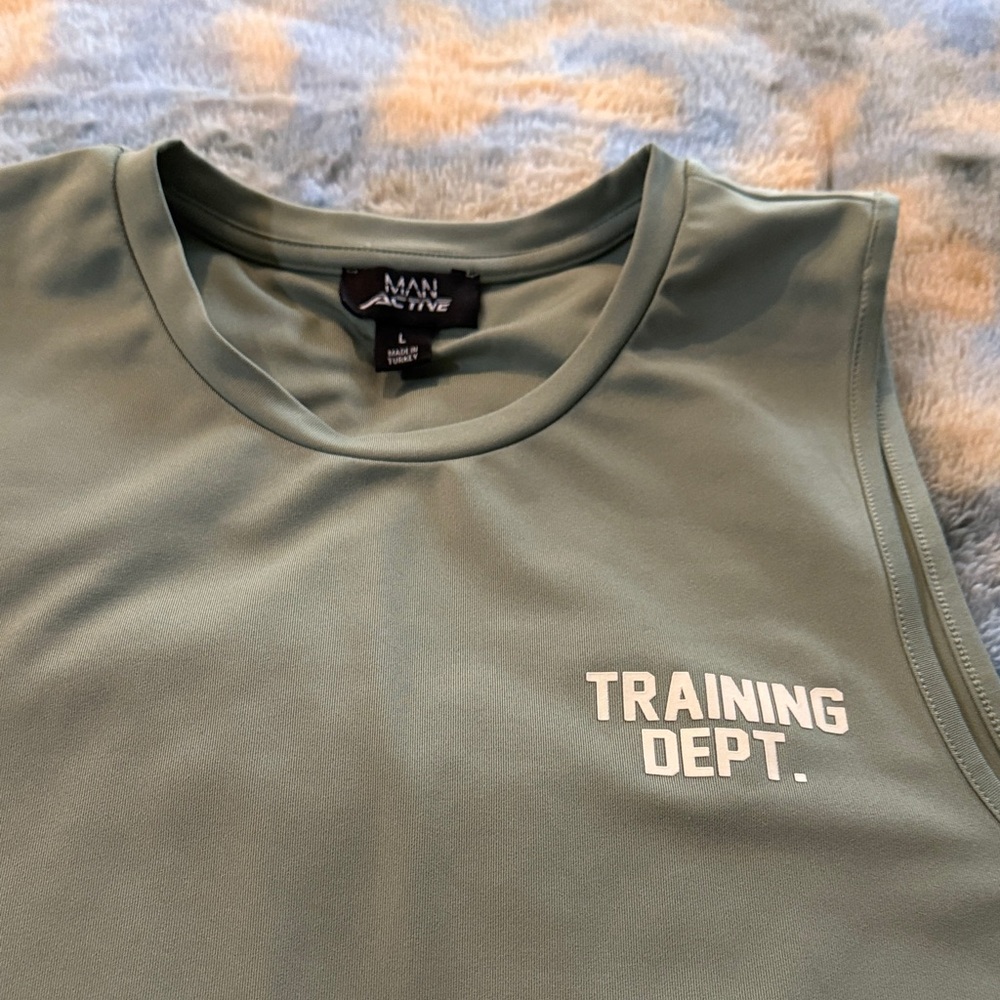 MAN Active Green Training Tank Top